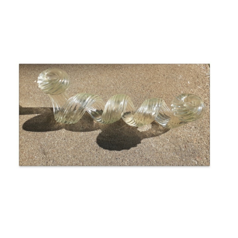Vintage Seguso for Vetri D Arte Candle Holder